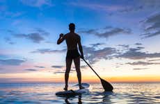 Paddle surf nocturno en San Andrés