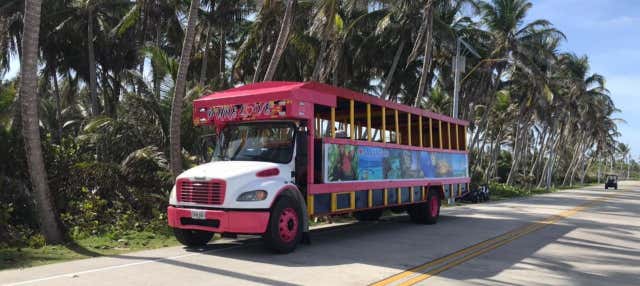 Visite de San Andrés, le tour de l'île en chiva