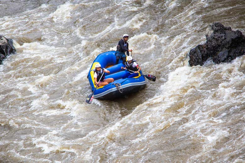 Getting through the rapids