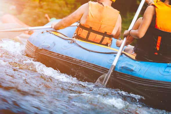 Rafting en el río Fonce