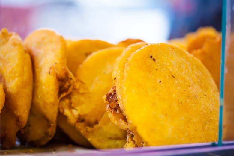 Arepas de huevo