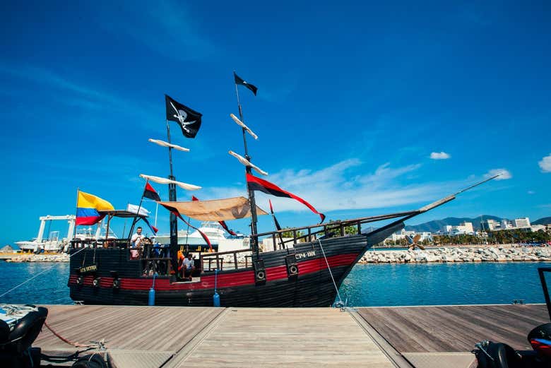 Barco preparado para navegar