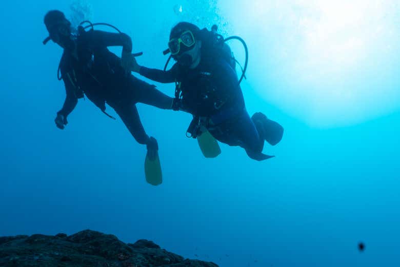 Baptême de plongée à Taganga