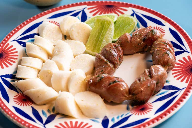 Bollo con butifarra