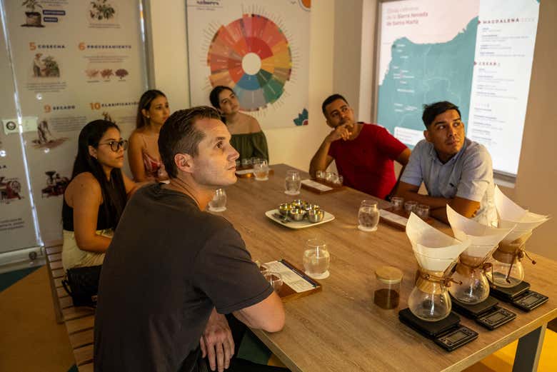 Palestra sobre café colombiano