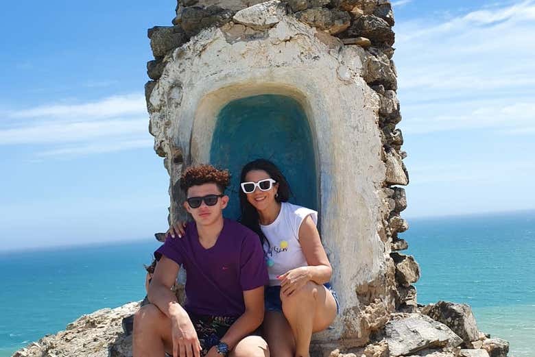 No topo do Pilón de Azúcar