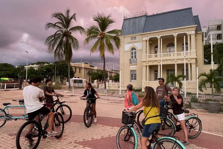 Descubriendo en bici el centro de Santa Marta