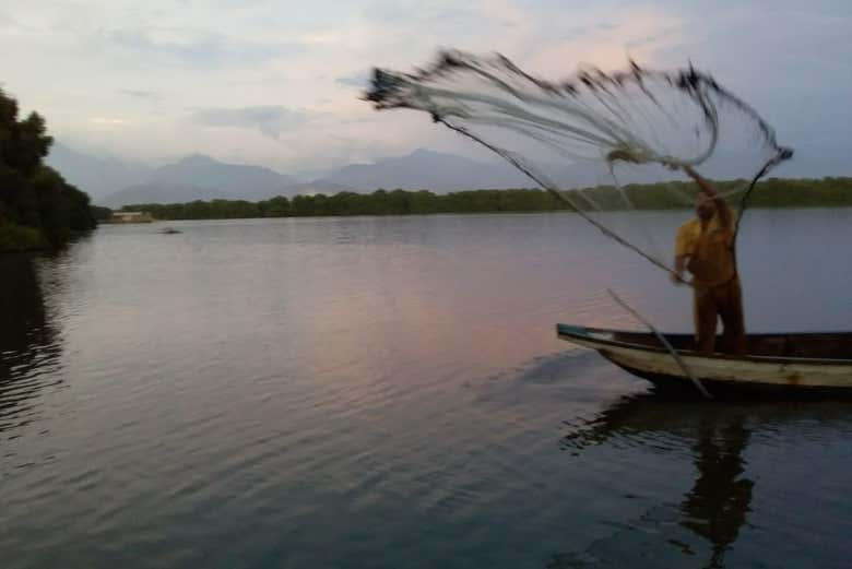 Un pescatore di Ciénaga