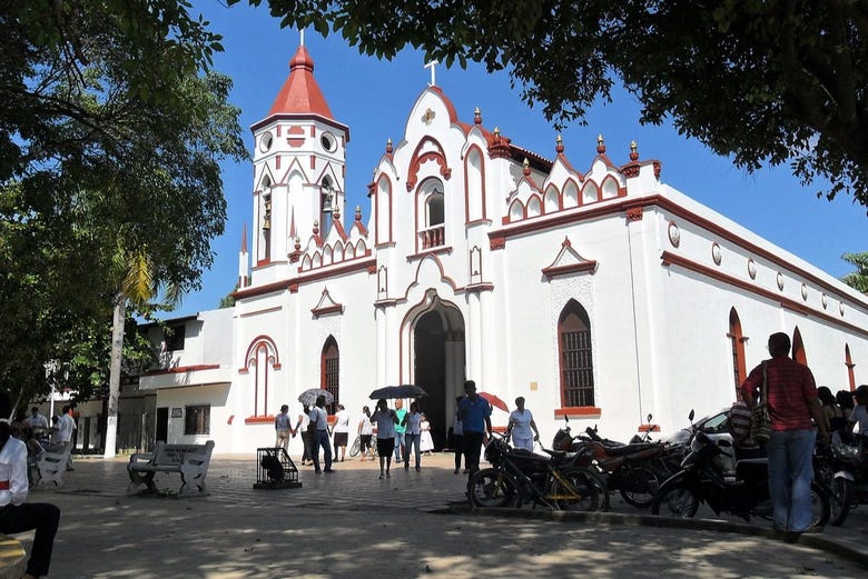 Igreja de San José, em Aracataca