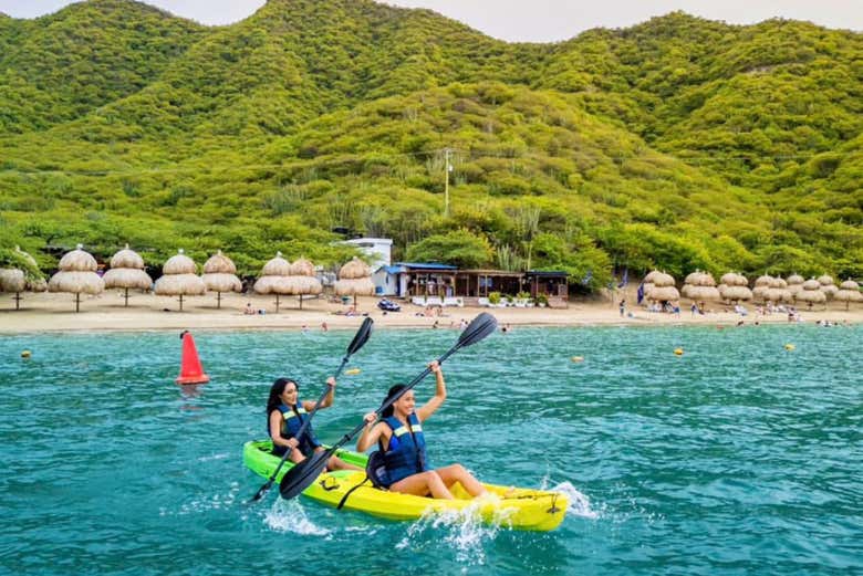 Podréis practicar kayak