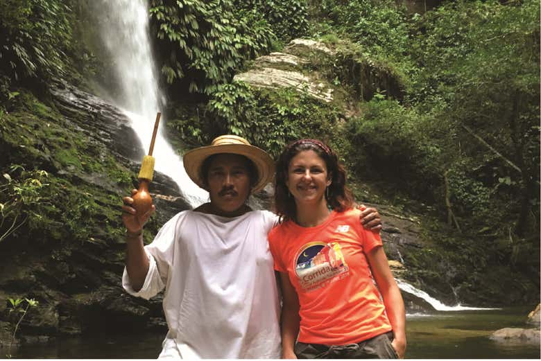 Disfrutando de los paisajes durante el tour
