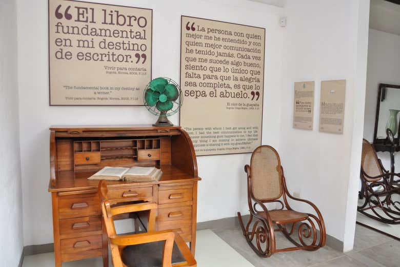 Interior de la Casa-Museo de García Márquez