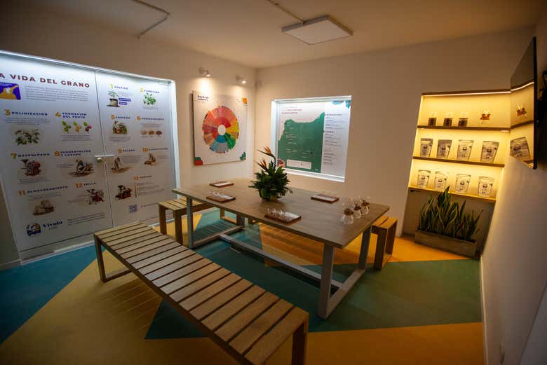 O laboratório de café