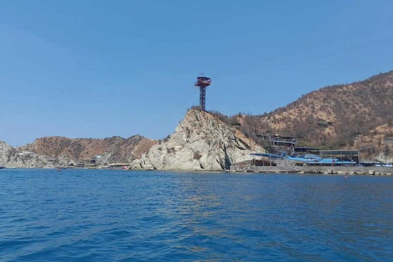 Paisagens em Playa Blanca