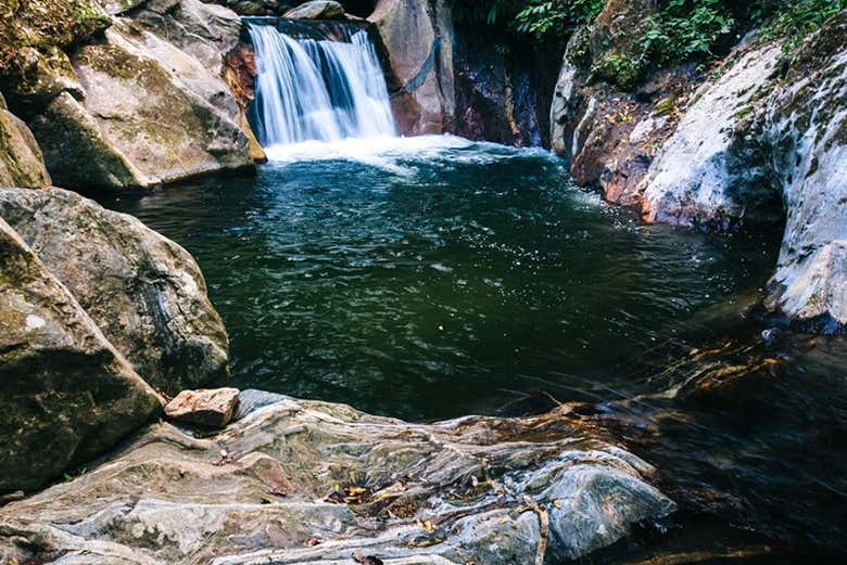 Pozo Azul em Minca