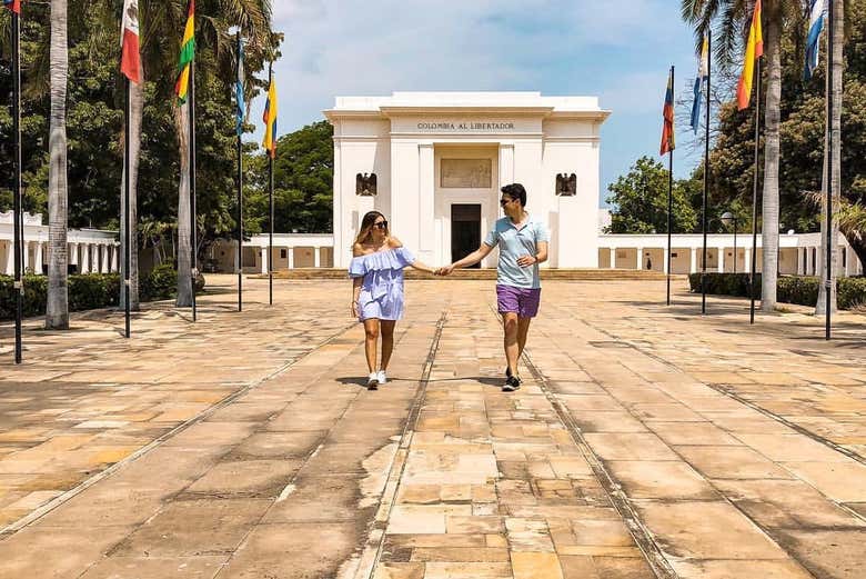 Paseando por la quinta de San Pedro Alejandrino