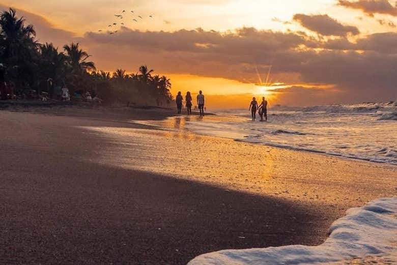 Atardecer en Palomino
