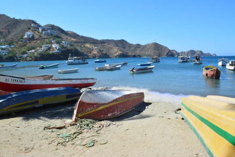 Conhecendo a baía de Taganga