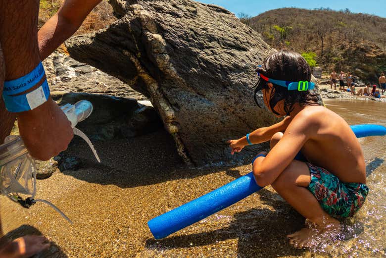Playa en el Parque Tayrona