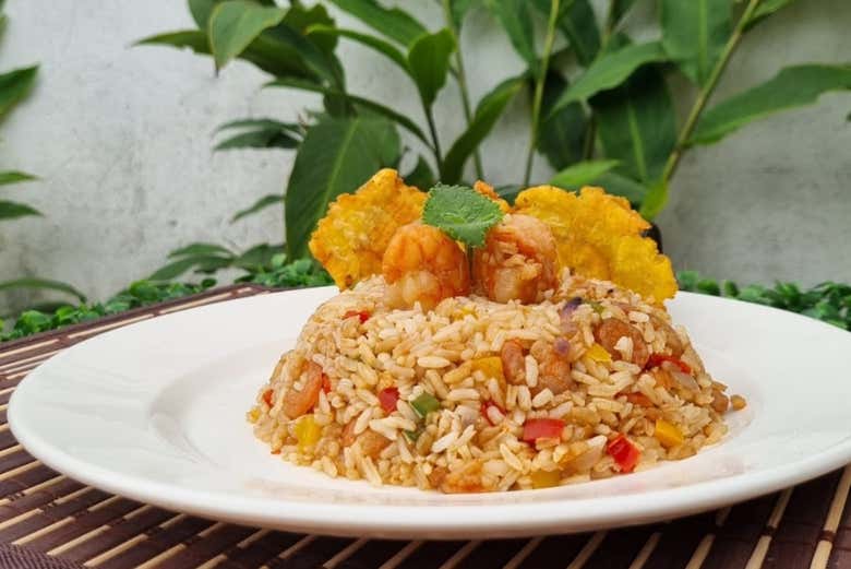 Arroz de cerdo