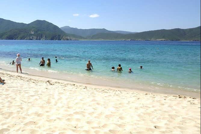 Enjoy the blue waters