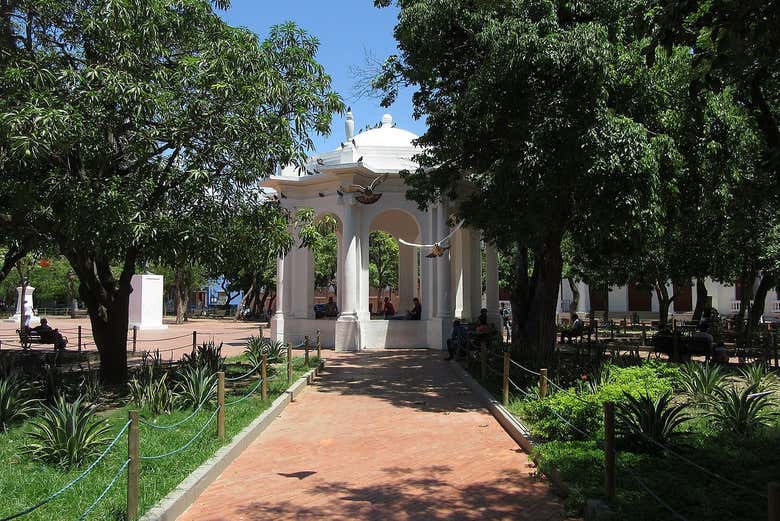 Templete del parque de los Novios