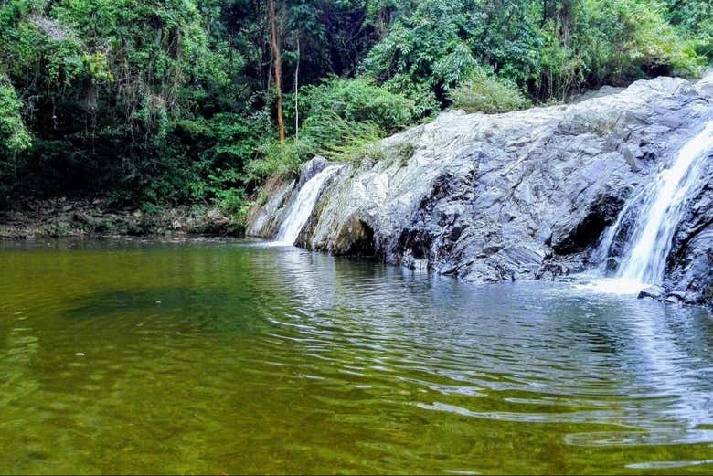 Você poderá tomar banho nas águas cristalinas