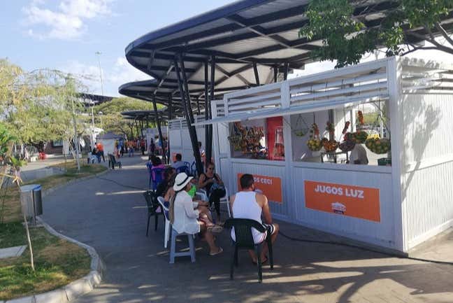 Une pause sur une terrasse