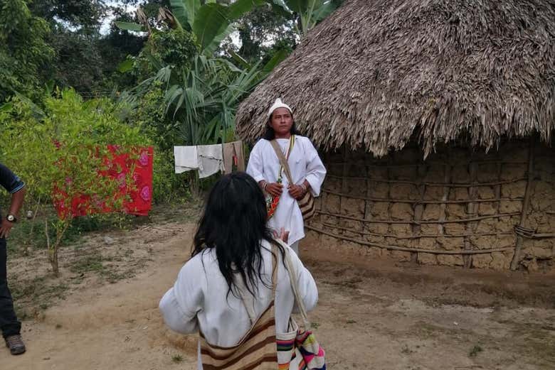 Members of the Kogi Indigenous community