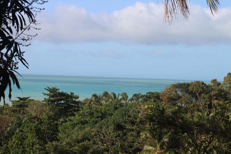 Vistas al mar Caribe