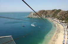 Zip line a Playa Blanca