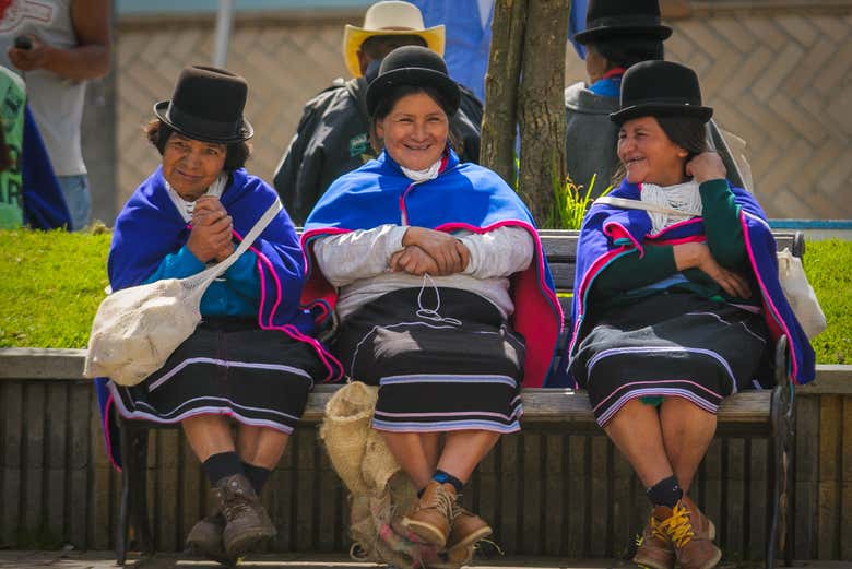 Familia de la cultura misak