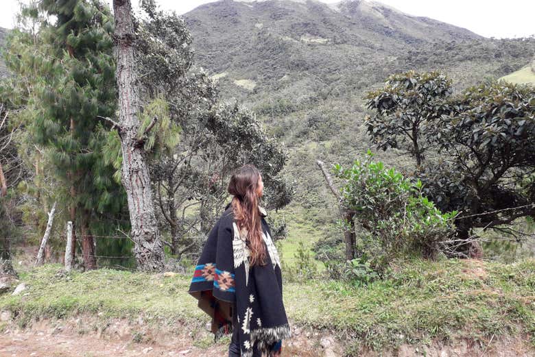 Hiking in the outskirts of Silvia