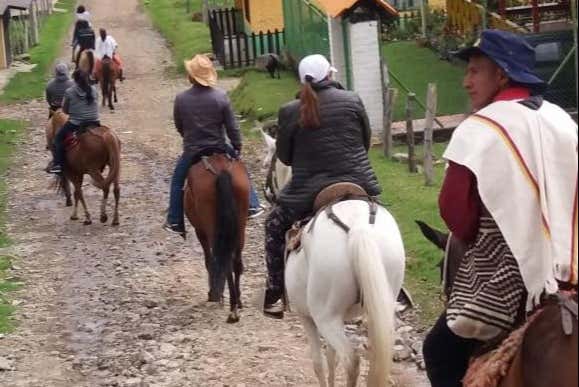 Ruta ecuestre por Silvia