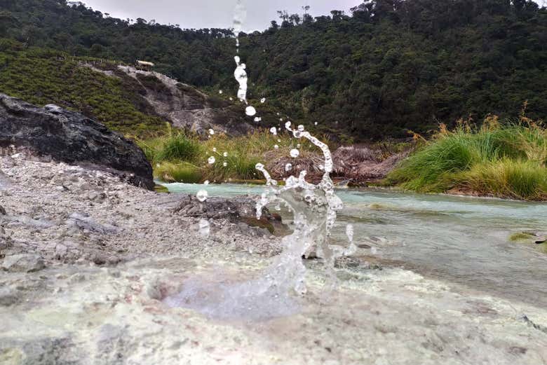 Visitando las aguas termales de San Juan