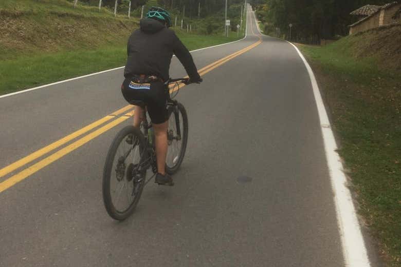 Cycling through Suesca