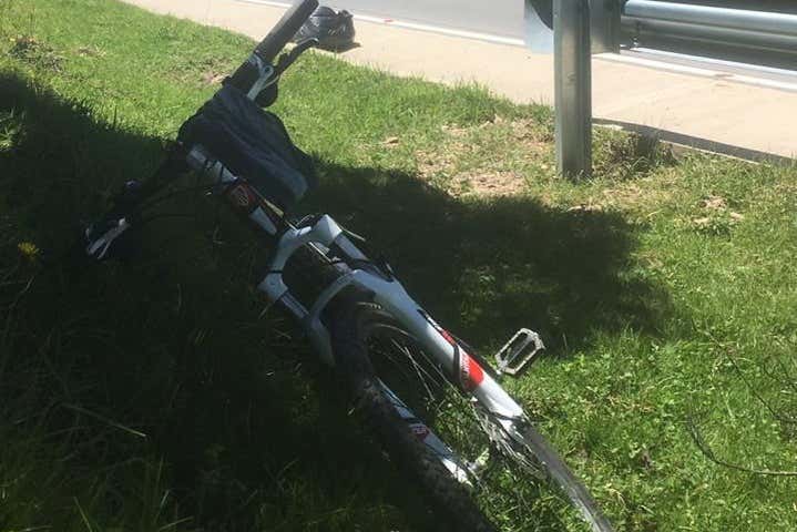 Bicicleta en Suesca