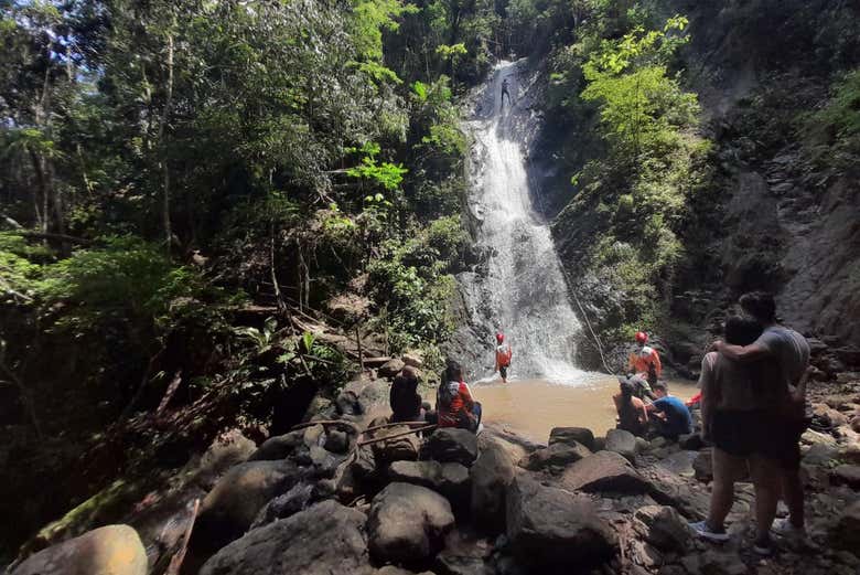 Admirando a paisagem