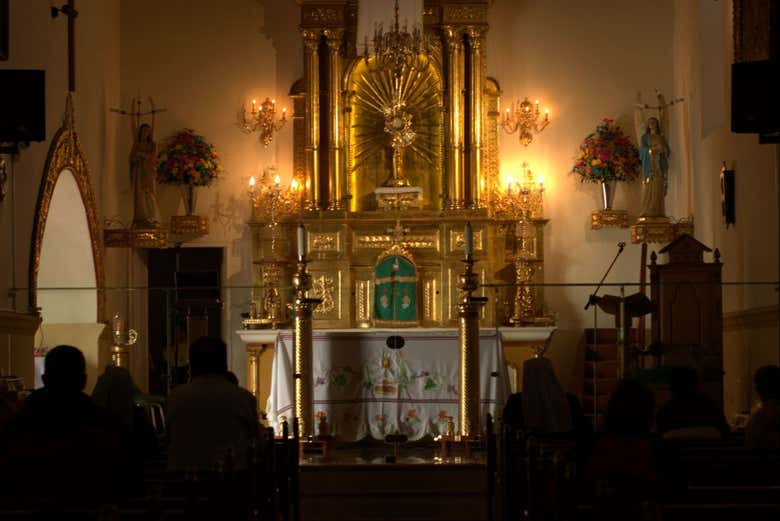 Altar del convento de Santa Clara