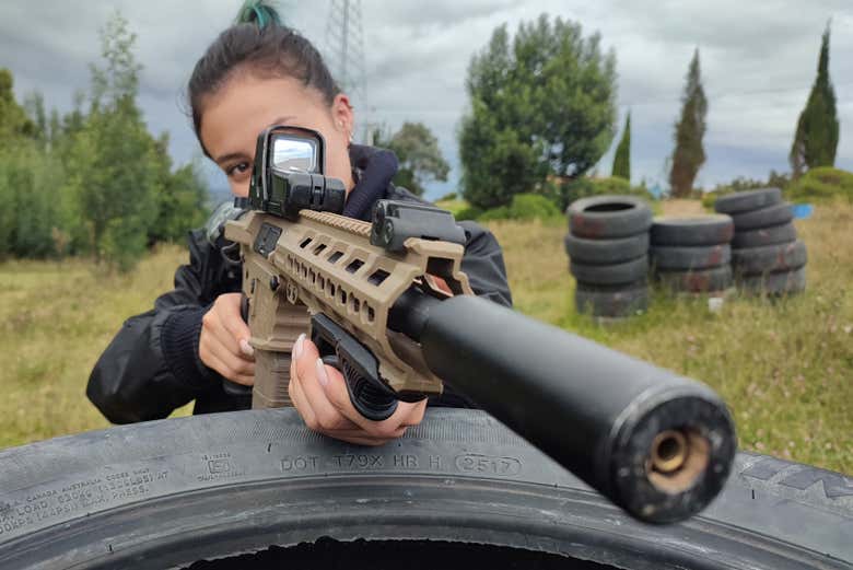 Disfrutando del Anubis airsoft