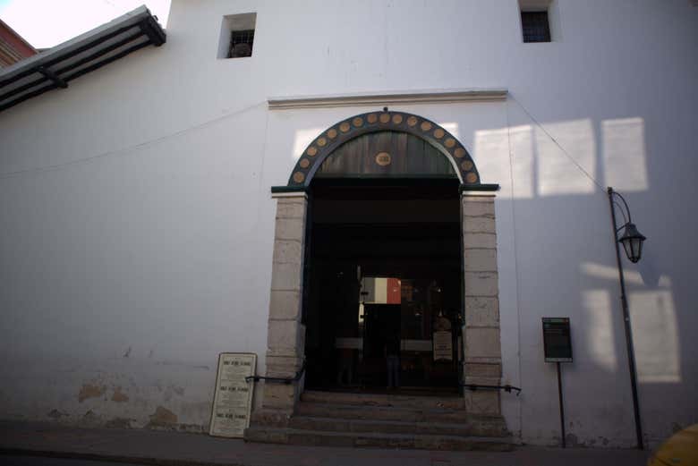 Fachada de San Agustín en Tunja