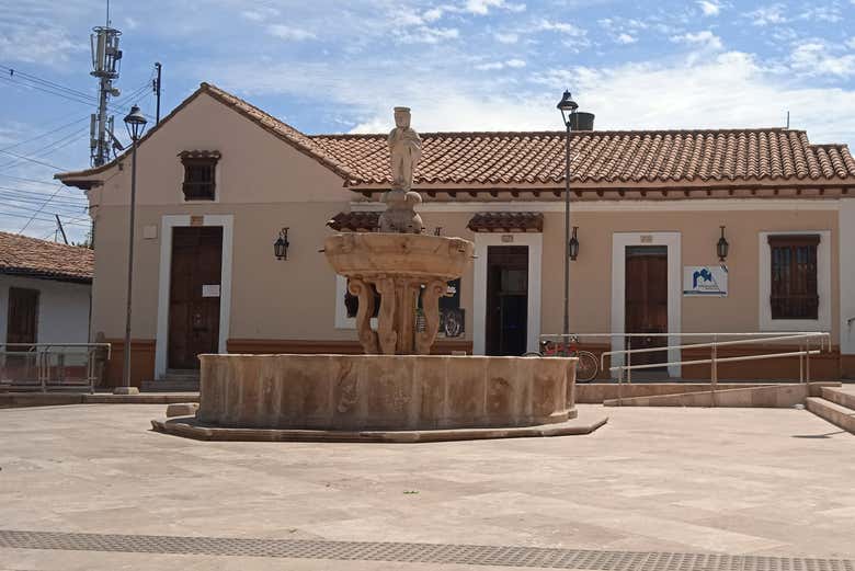 Fuente del centro de Tunja