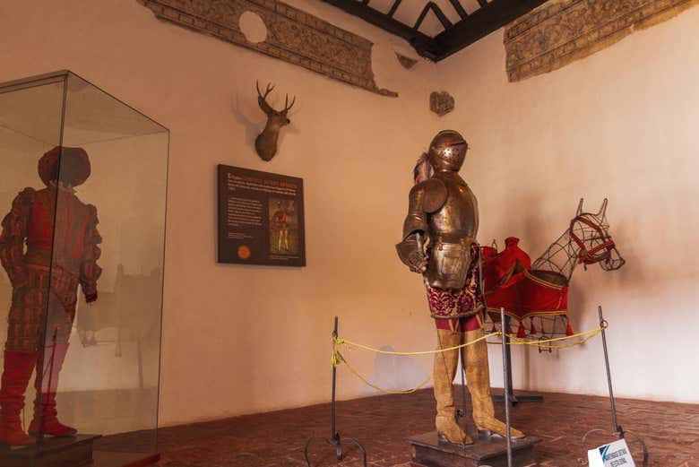 Contemplaremos diferentes armaduras de los siglos XVI y XVII