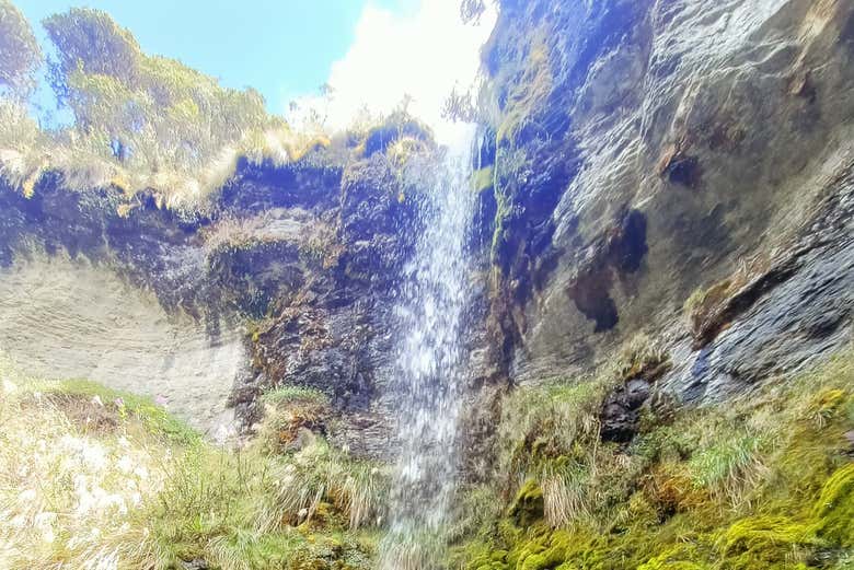 Cascada del páramo de Ocetá