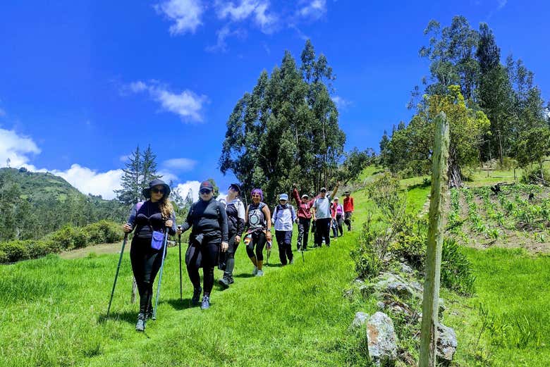 Recorriendo el sendero de Teguatá