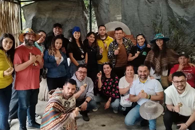 Celebrando la victoria como auténticos campeones