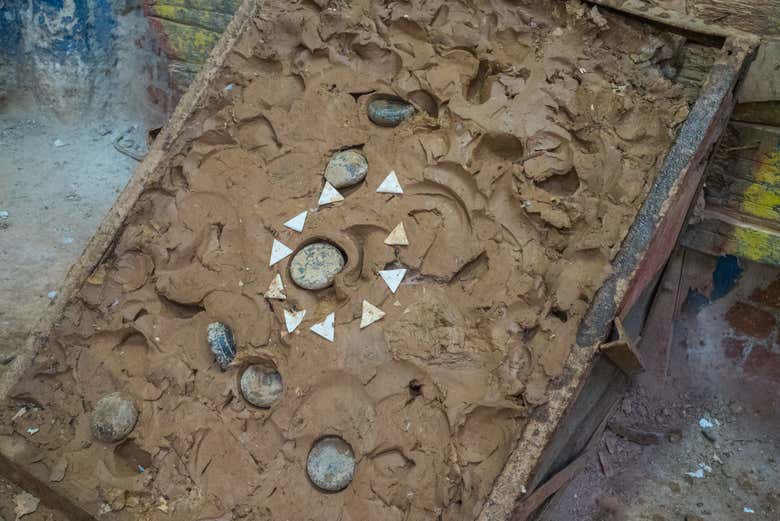 Escenario típico donde se desarrolla el tejo en Colombia