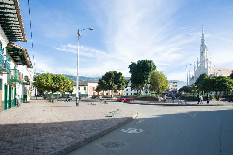 Recorriendo el centro de Ubaté