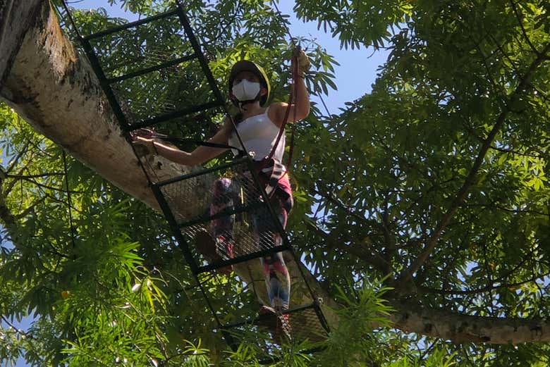 Desfrutando da experiência