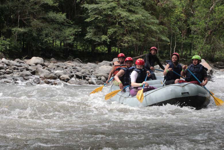 Rafting en Útica